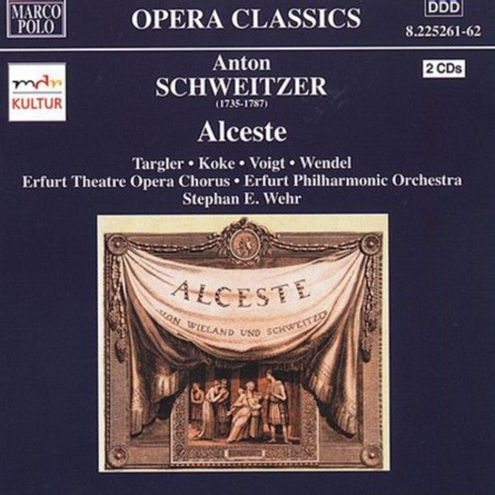 Albert Schweitzer - Alceste  CD